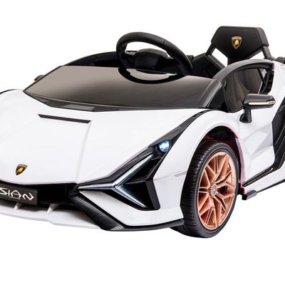 Carrinho Esportivo Elétrico Infantil - Branca