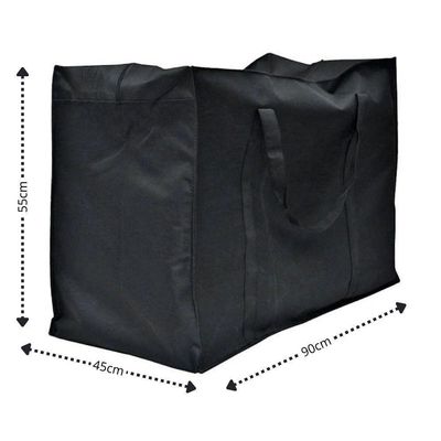 Bolsa Mala Viagem Sacolao Gigante 222 Litros Sacoleira Sacola Jumbo Compras Mudança Alça Bagagem