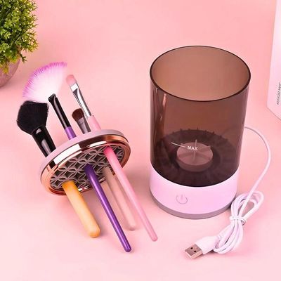 Lavador Pincel Maquiagem Eletrico Rapido Pratico Recarregave