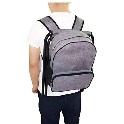 Mochila Térmica Banqueta Dobrável Banco Portátil Bolsa Coler