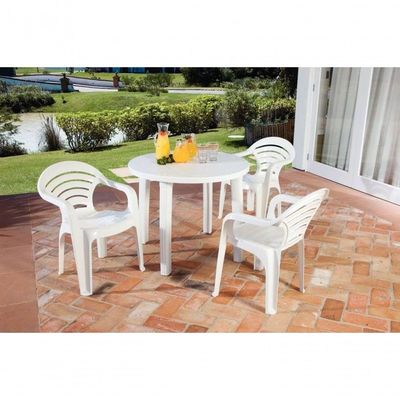Mesa Tramontina Cassino Branco