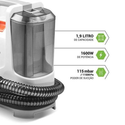 Extratora De Sujeira Philco 2 Em 1 1600W PEX20A 220V