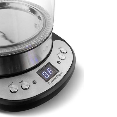 Chaleira Elétrica Philco PCHD 1,7L Digital Glass 110V
