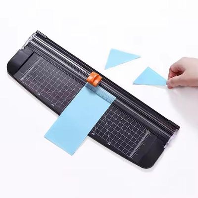Guilhotina Papel Refiladora A4 Cortador Mesa 12 Folhas Scrapbook Artesanato Com Protecao