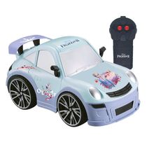 Kit Veículo Controle Remoto Homem-Aranha High Speed - Cinza + Veículo Controle Remoto Frozen Snow Machine - Azul