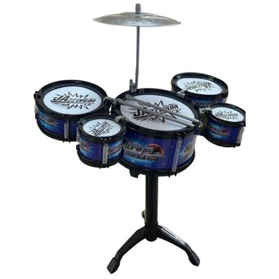 Mini Bateria de Brinquedo com 5 Tambor - Sortida