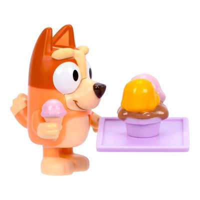 Boneco Colecionável 6cm Bluey - Bingo Com Sorvete