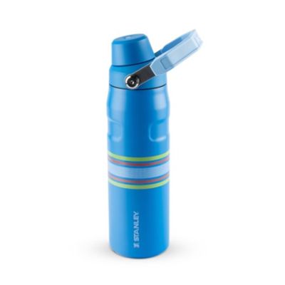 GARRAFA STANLEY TÉRMICA AEROLIGHT FAST FLOW VARSITY 710ML AZURE STRIPES 08482-00