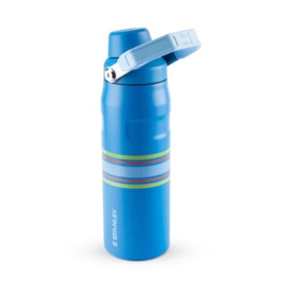 GARRAFA STANLEY TÉRMICA AEROLIGHT FAST FLOW VARSITY 710ML AZURE STRIPES 08482-00