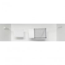 Varal Retrátil De Roupas Para Parede Em Aço Inox 22m Brabantia Branco