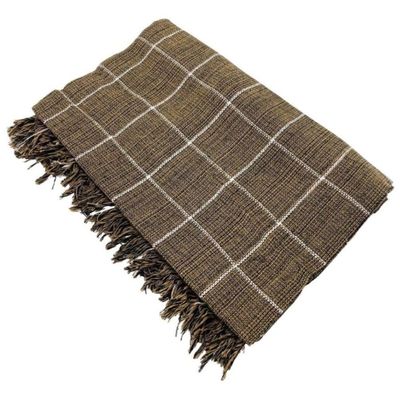 Manta Para Sofá Grande 2 E 3 Lugares 2,40x1,80 Capa Protetora Cobertor Para Sofa E Cama Gigante Marrom Mesclado