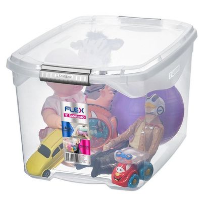 Organizador Médio 29 Litros - Sr941 - Sanremo Organizador Plastico 29 Litros Sanremo