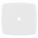 Placa 4x4 Com Furo Com Suporte Branco - Dc-8100-47 - Dicompel