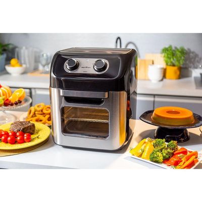 Air Fryer Oven Britânia 12L 3 Em 1 1800W BFR2300P 110V