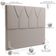 Cabeceira Cama Box Casal King 195 cm Aurora W01 Linho Bege - Lyam Decor