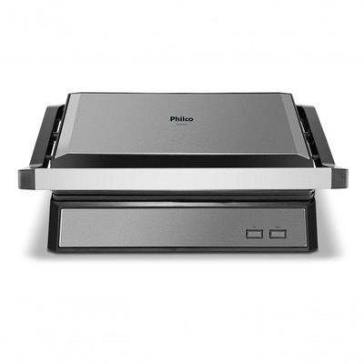 Grill Philco 2 Em 1 PGR32 Chapa Com Abertura 180° 110V