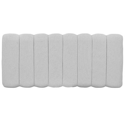 Cabeceira Cama Box Painel Casal 160 cm Dubai W01 Linho Cinza - Lyam Decor