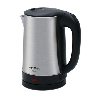 Chaleira Elétrica Britânia 1,6L 1500W Base 360° BCHE01 220V