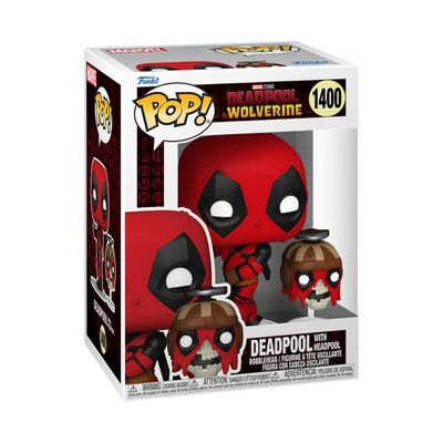 Funko Pop Deadpool & Wolverine 1400 Deadpool w/ Headpool