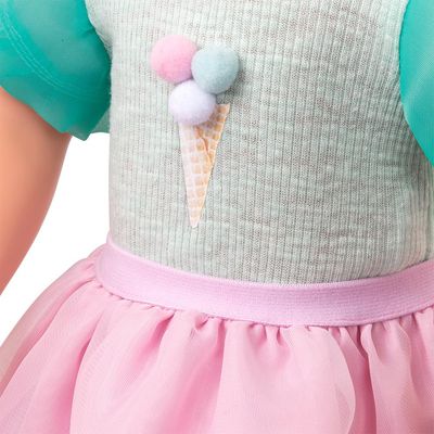 Roupa de Sorvete com Patins Scoopalicious Our Generation