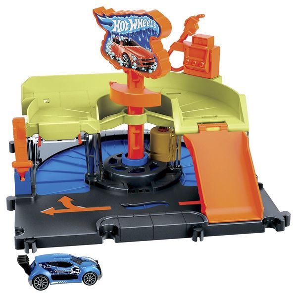 Pista Hot Wheels Lava-Rápido da Cidade Pista Hot Wheels Lava-Rápido da Cidade