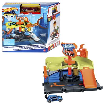 Pista Hot Wheels Lava-Rápido da Cidade