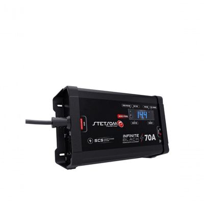 Carregador De Bateria - Fonte Stetsom Infinity Black 70a...