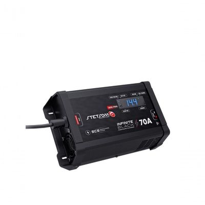 Carregador De Bateria - Fonte Stetsom Infinity Black 70a...