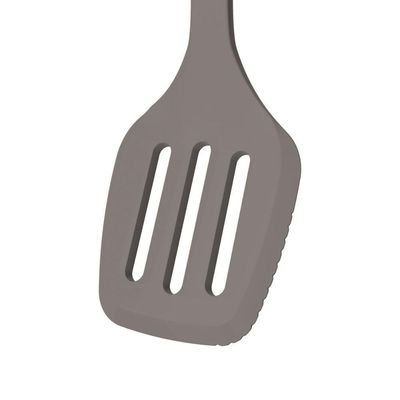 Espátula Vazada Softta Em Silicone Cinza - Tramontina 25850160