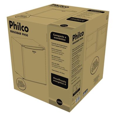 Frigobar Philco 47 Litros Compacto Porta Reversível PH50N 110V