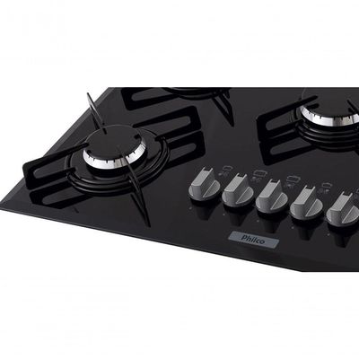 Cooktop a Gás Philco 5 Queimadores Cook Chef Bivolt