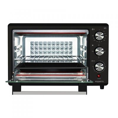 Forno Elétrico De Bancada 25 Litros Fogatti Black I25 Preto 220V