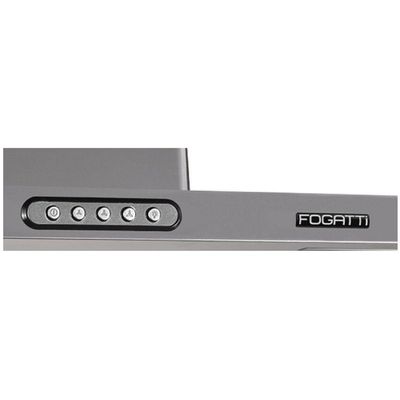 Coifa De Parede 60cm Retangular Duto Slim Fogatti Inox 220V