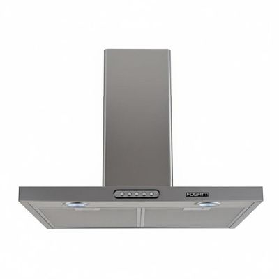 Coifa De Parede 60cm Retangular Duto Slim Fogatti Inox 220V