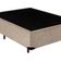 Base Box Casal Blindado Extremo Reforçado Homequeen Suede Bege 40x138x188
