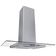 Coifa Ilha 90cm Vidro Reto Fogatti Inox 220V