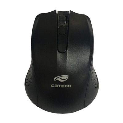 Mouse Wireless C3tech, M-w20bk, 1000dpi - Preto