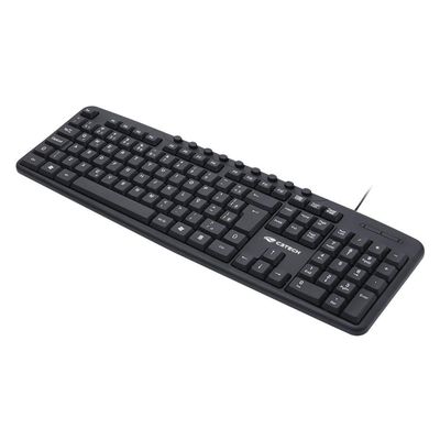 Teclado Multimídia Usb C3tech Kb-m40bk Abnt2 1,4m - Preto