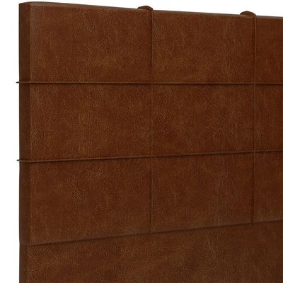 Cabeceira Cama Box Casal King 195 cm Roma W01 Couríssimo Marrom - Lyam