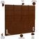 Kit Cabeceira Cama Box King 195cm com Calçadeira Roma W01 Couríssimo Marrom - Lyam