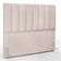 Kit Cabeceira Cama Box Casal 140cm e Calçadeira Recamier Baú Dália W01 Linho Cru - Lyam Decor