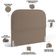 Cabeceira Cama Box King 195cm Orgânica Lanna W01 Bouclê Bege - Lyam Decor