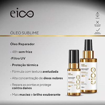Eico Pro óleo Sublime - óleo Reparador 100ml