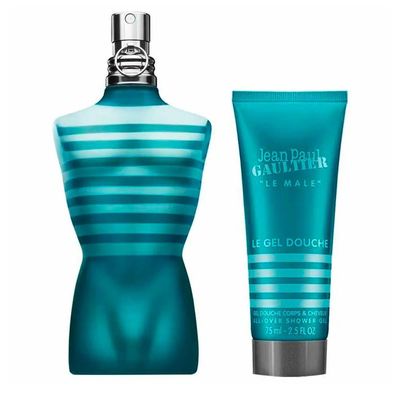 Kit Jean Paul Gaultier Le Male Masculino Eau De Toilette 125ml + Shower Gel 75ml