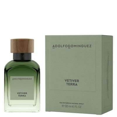 Adolfo Dominguez Vetiver Terra Eau De Parfum - Perfume Masculino 120ml