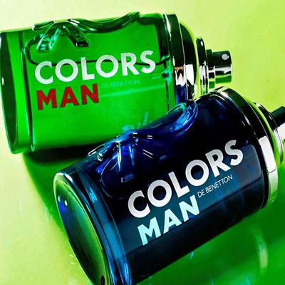 Benetton Colors Man Green Eau De Toilette - Perfume Masculino 100ml