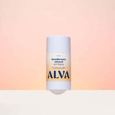 Alva Citrus Vegano - Desodorante Em Barra 55g