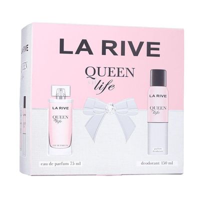 Kit La Rive Queen Of Life - Eau De Parfum 75ml + Desodorante 150ml