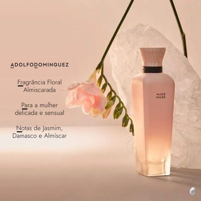 Adolfo Dominguez Nude Musk Eau De Parfum - Perfume Feminino 120ml