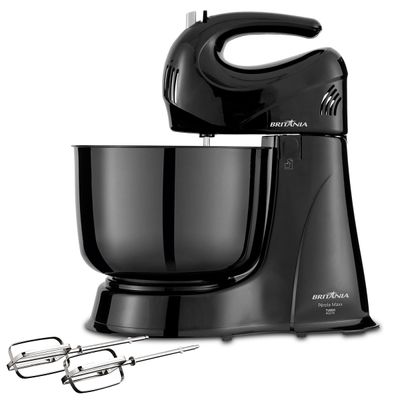 Batedeira Britânia Pérola Maxx Preto 350W 127V